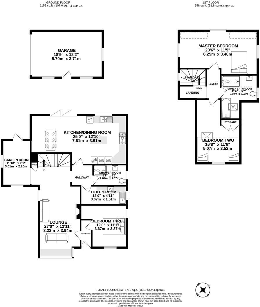 Keats Close, Eccleston, Chorley floorplan