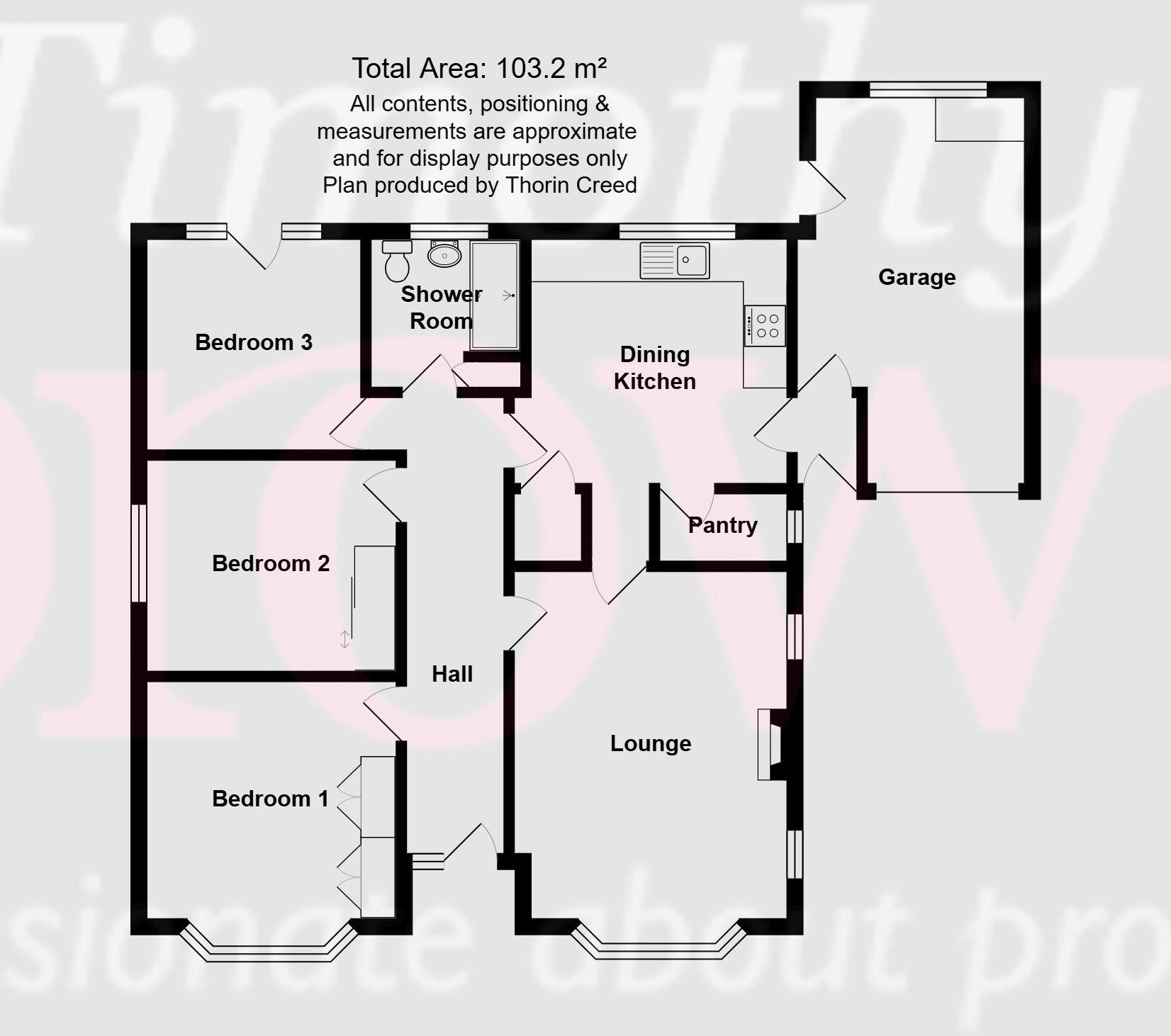 Banky Fields, Congleton floorplan