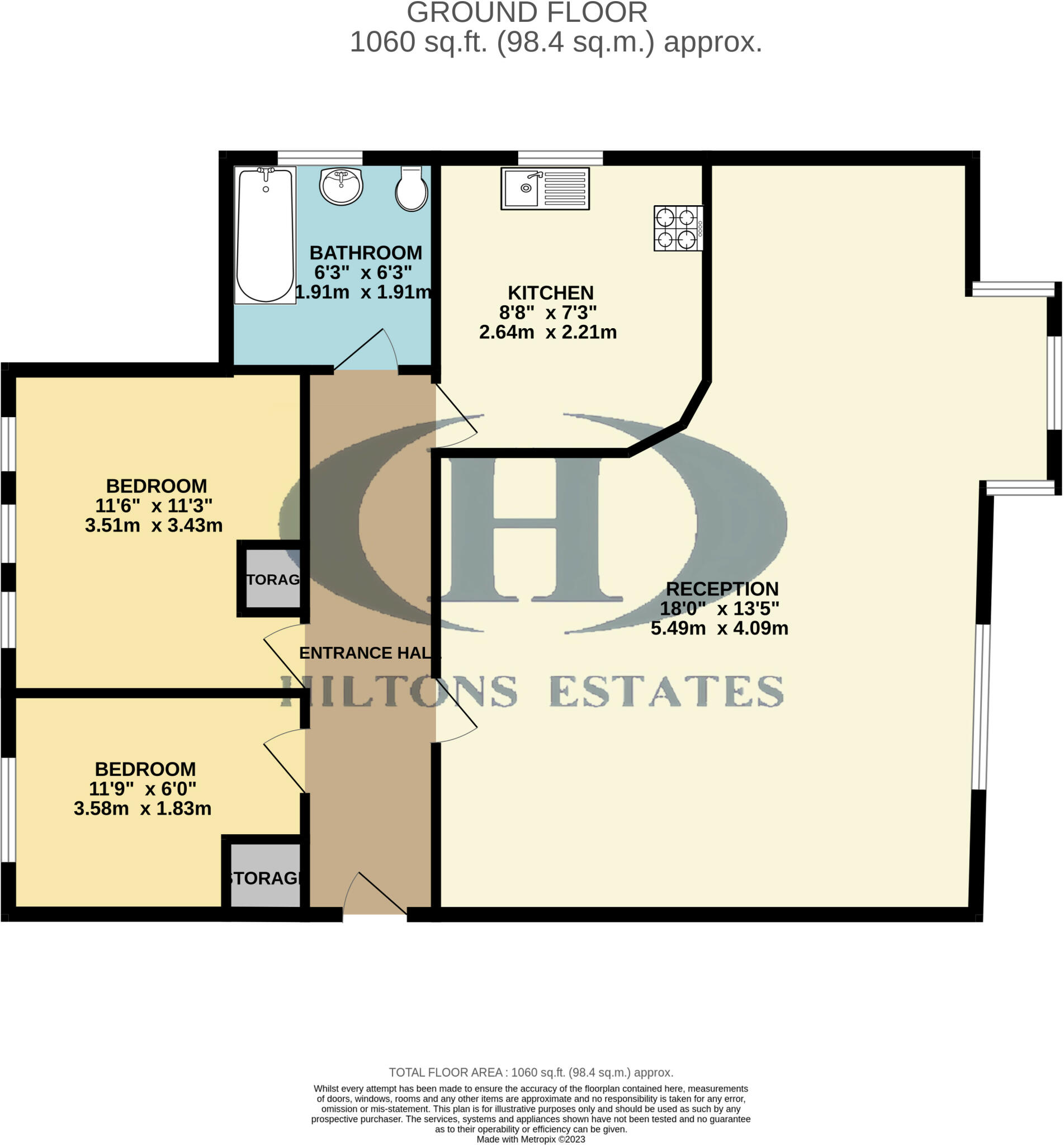 Lowden Road, Southall floorplan