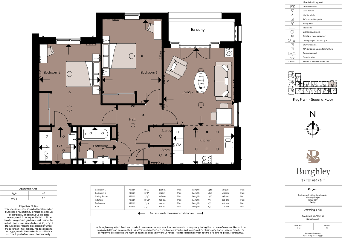 Albany Lodge,
Bramble Drive,
Derby,
DE22 3ZB floorplan