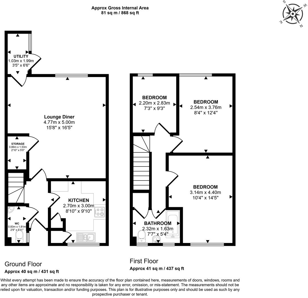 Penfield Close, Manchester floorplan