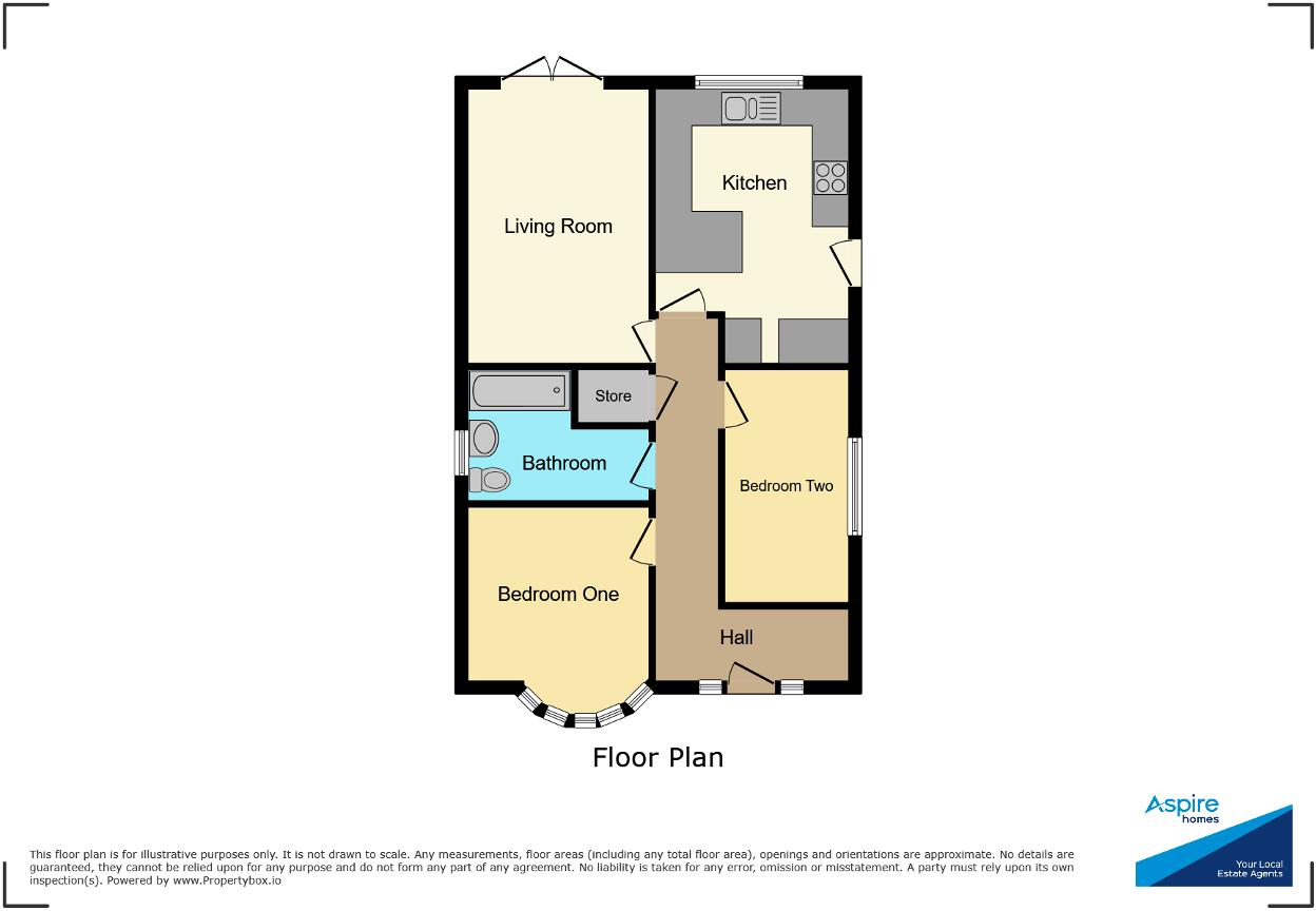 High Road, Wisbech St Mary, Wisbech, Cambridgeshire, PE13 4RA floorplan