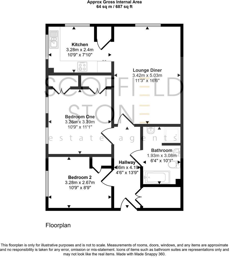 Thames Way, Hilton, Derby floorplan