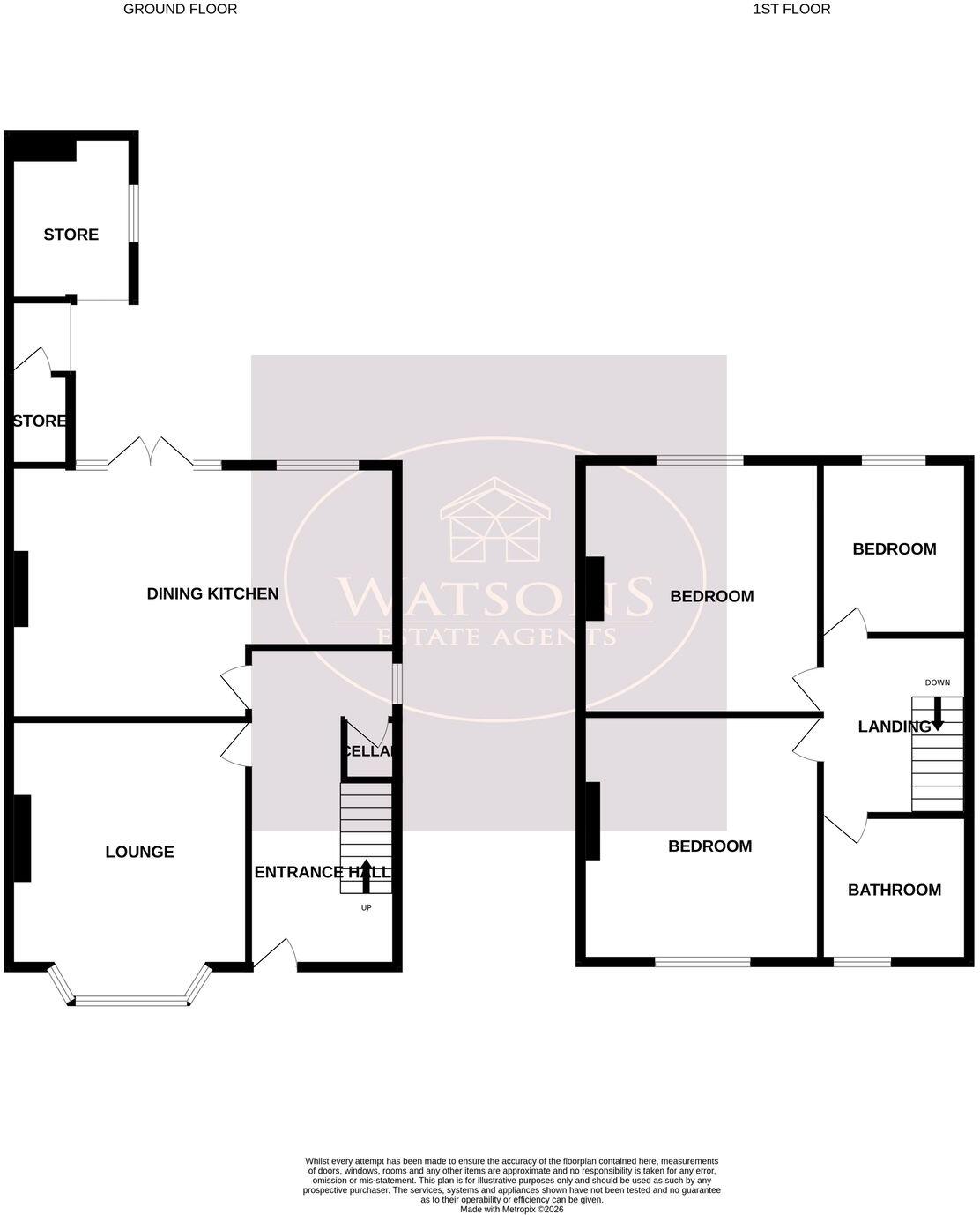 Regent Street, Kimberley, Nottingham, NG16 floorplan