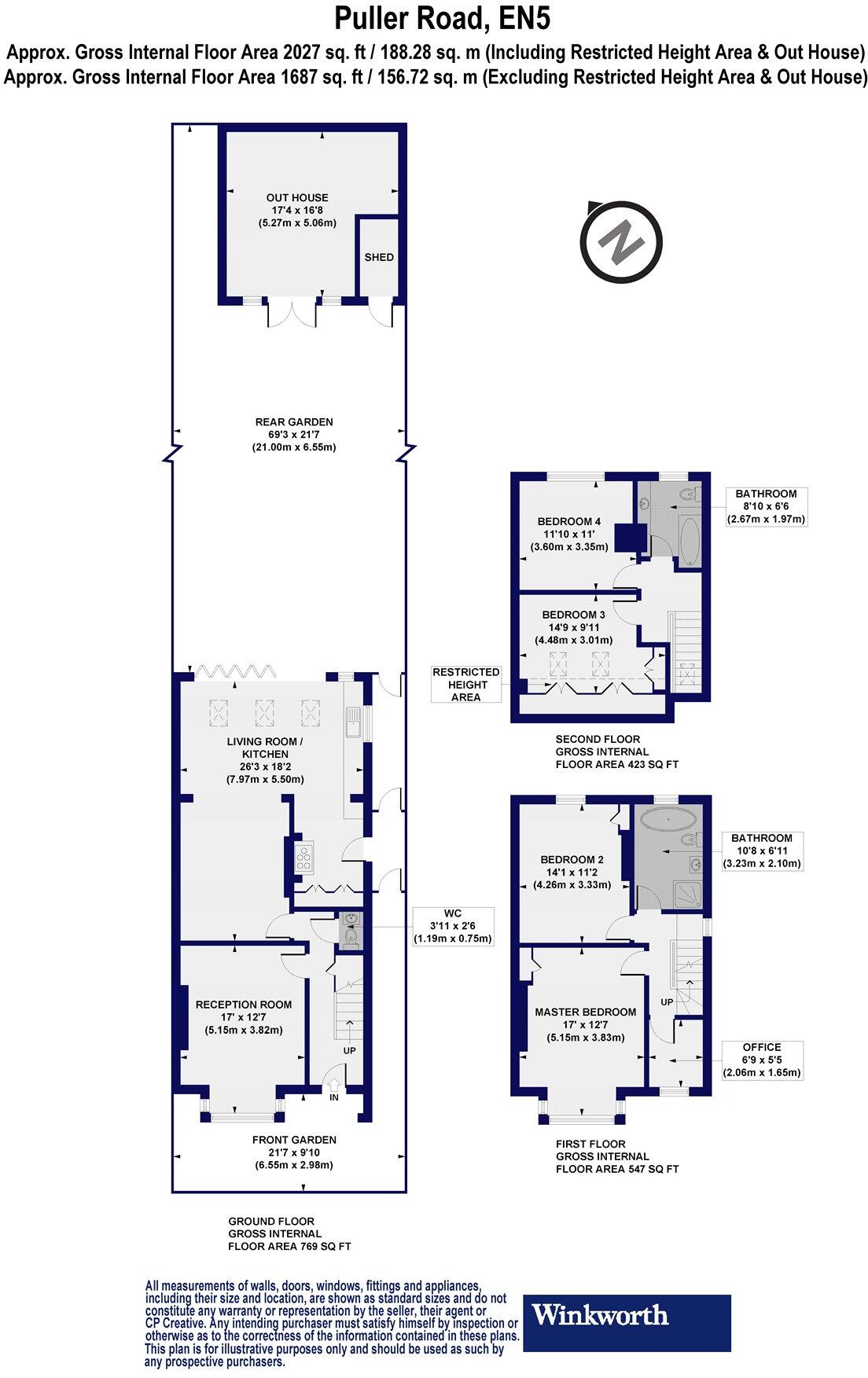 Puller Road, High Barnet, EN5 floorplan