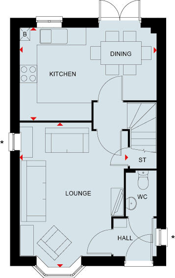 Greensleaves Avenue, Borden,
Sittingbourne, 
Kent, 
ME10 1FW floorplan