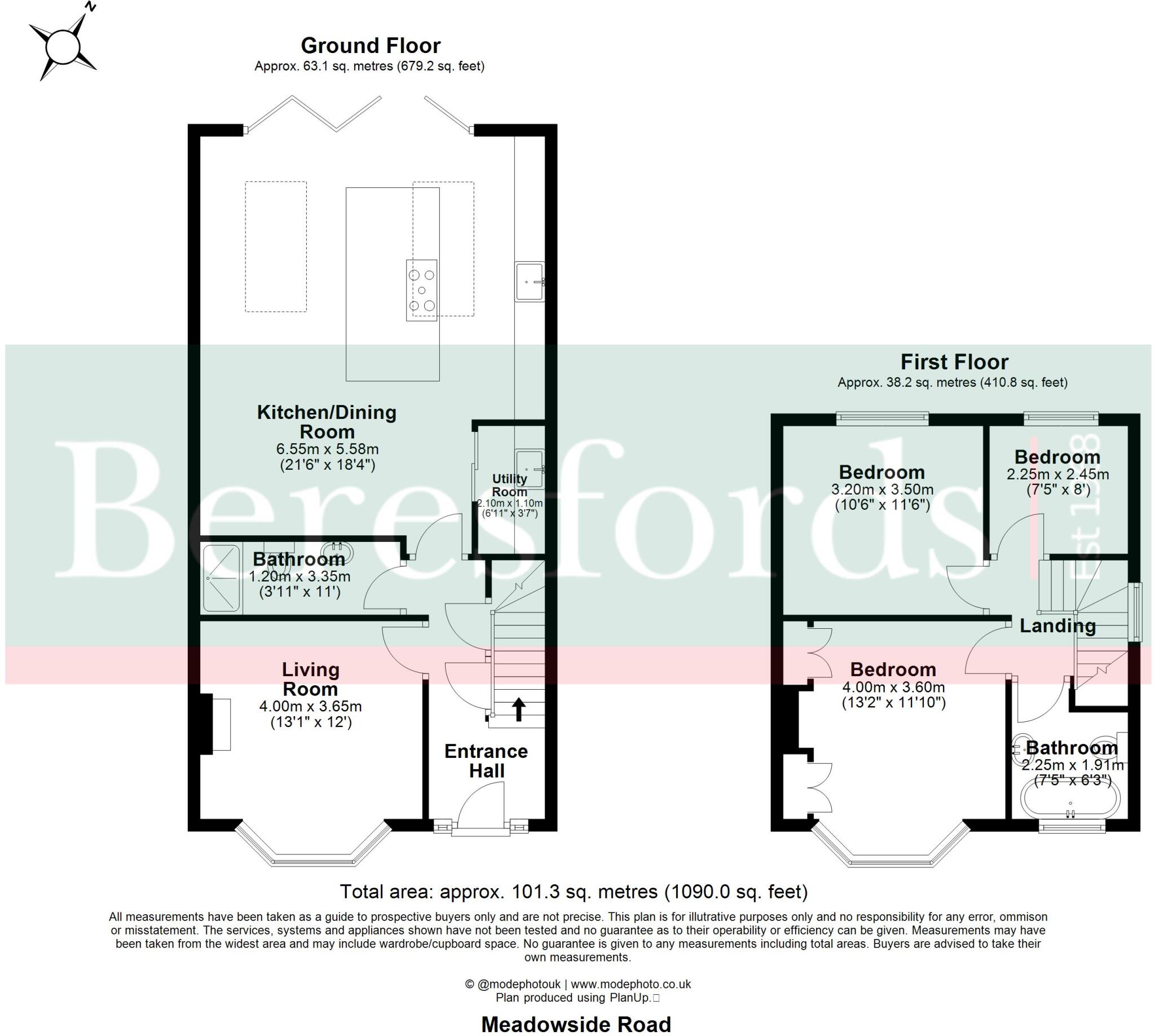 Meadowside Road, Upminster, RM14 floorplan