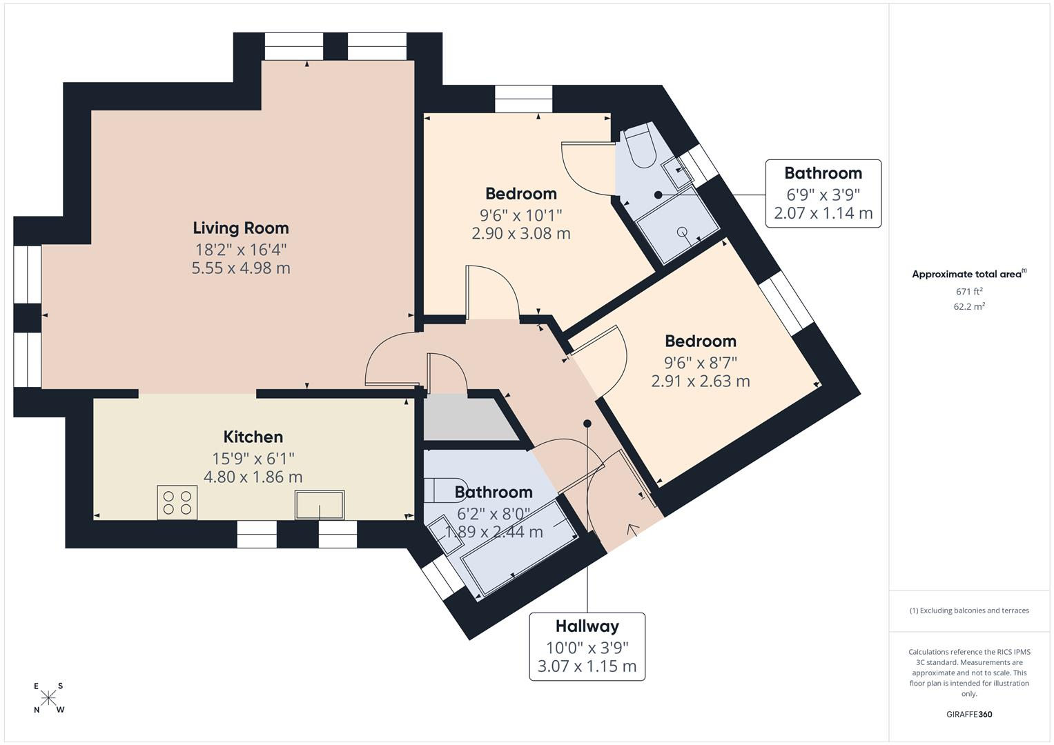Ground Floor Apartment, Drum Close, Allestree floorplan