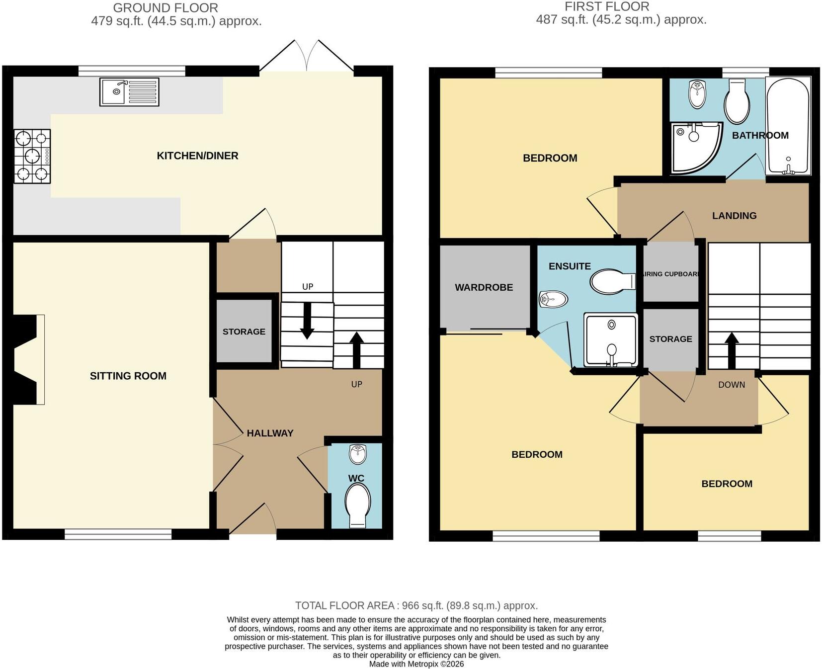 Culverhay Close, Puriton, TA7 floorplan