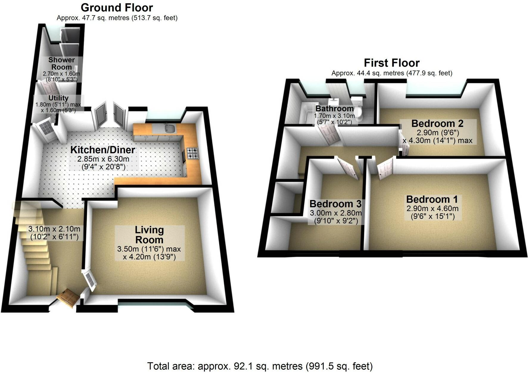 Kelfield Avenue, Northern Moor, Manchester, M23 floorplan