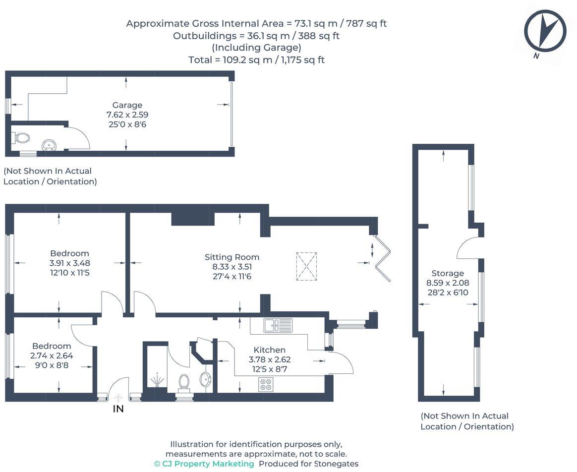 Wellingham Avenue, Hitchin, SG5 floorplan