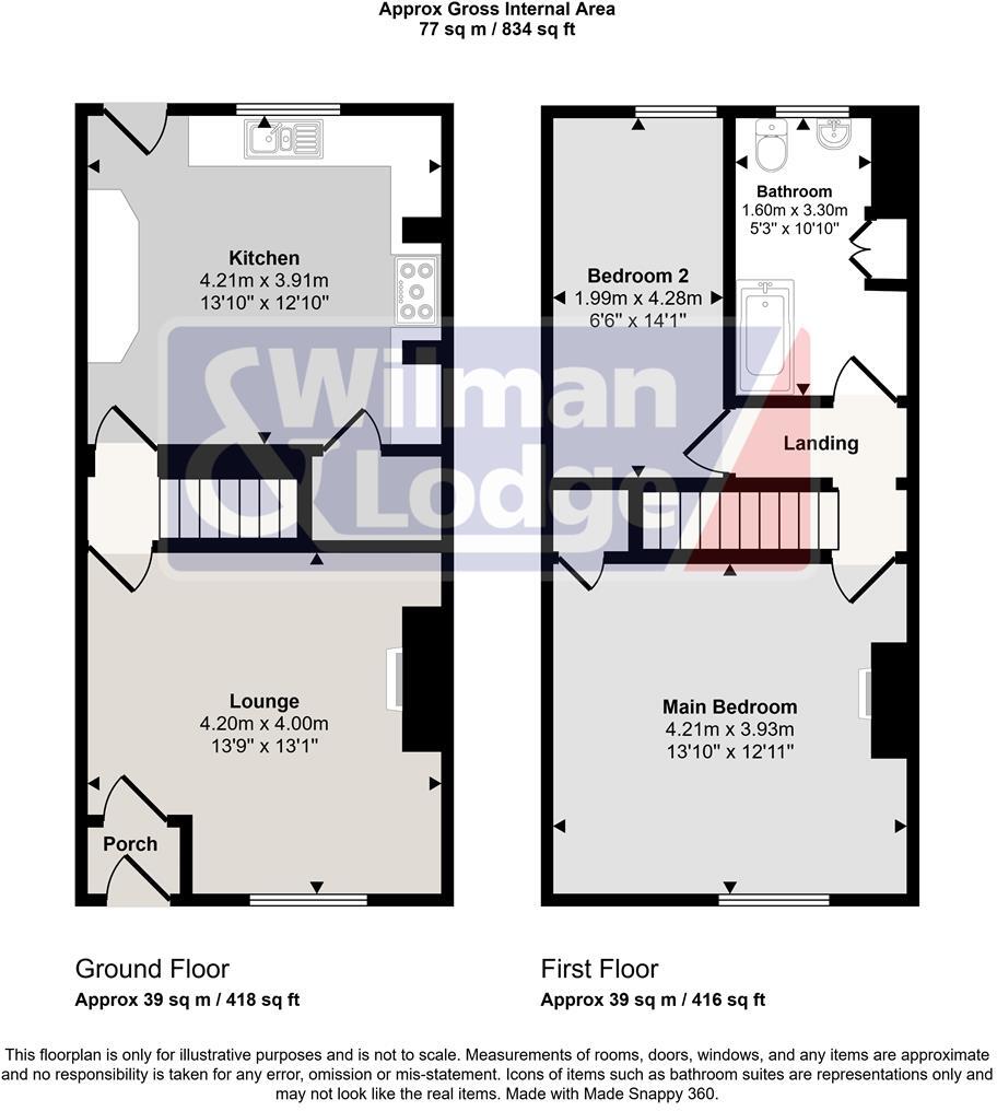 Chapel Street, Grassington floorplan