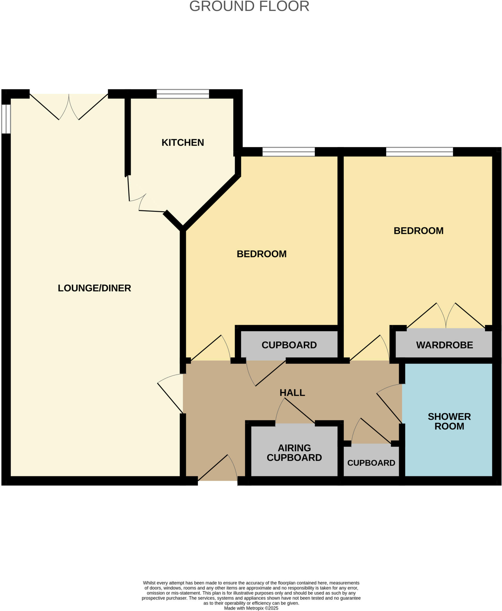 Swallows Court, Spalding floorplan
