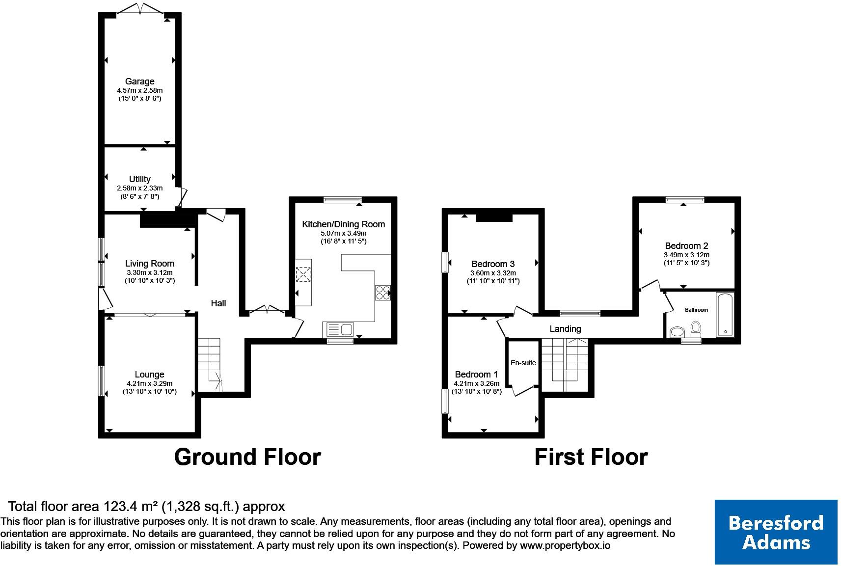 Ffrith, Wrexham, Flintshire, LL11 floorplan