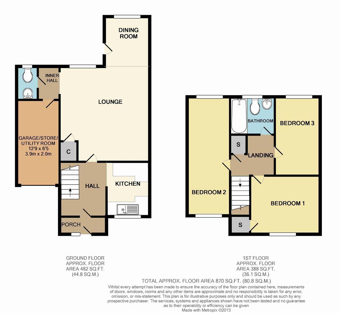 NN15, Ashdown Close, Barton Seagrave floorplan