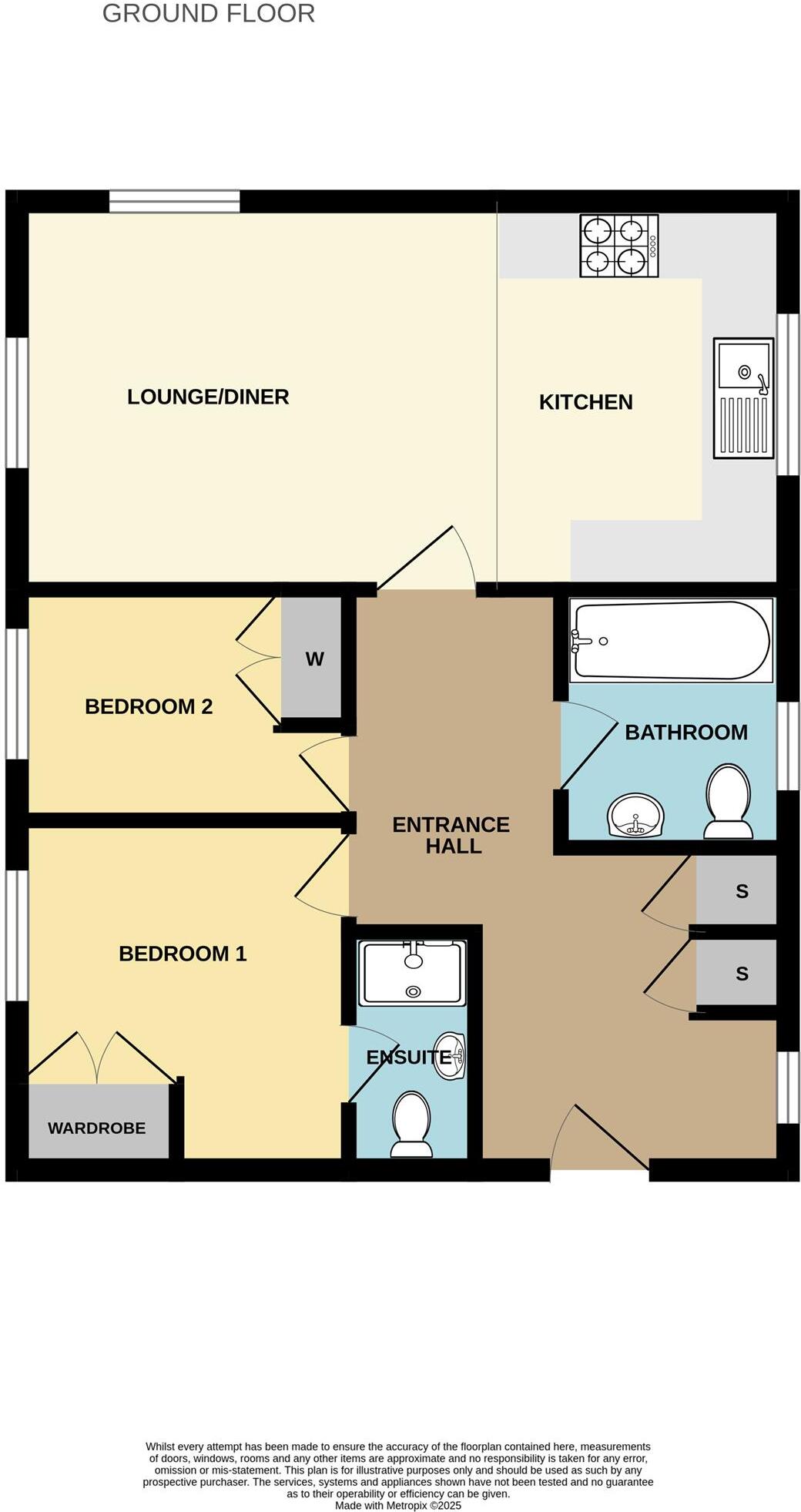 Keats Crescent, Brightlingsea floorplan