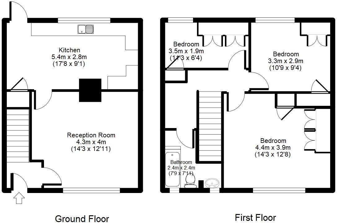 Norris Rise, Hoddesdon, Hertfordshire floorplan