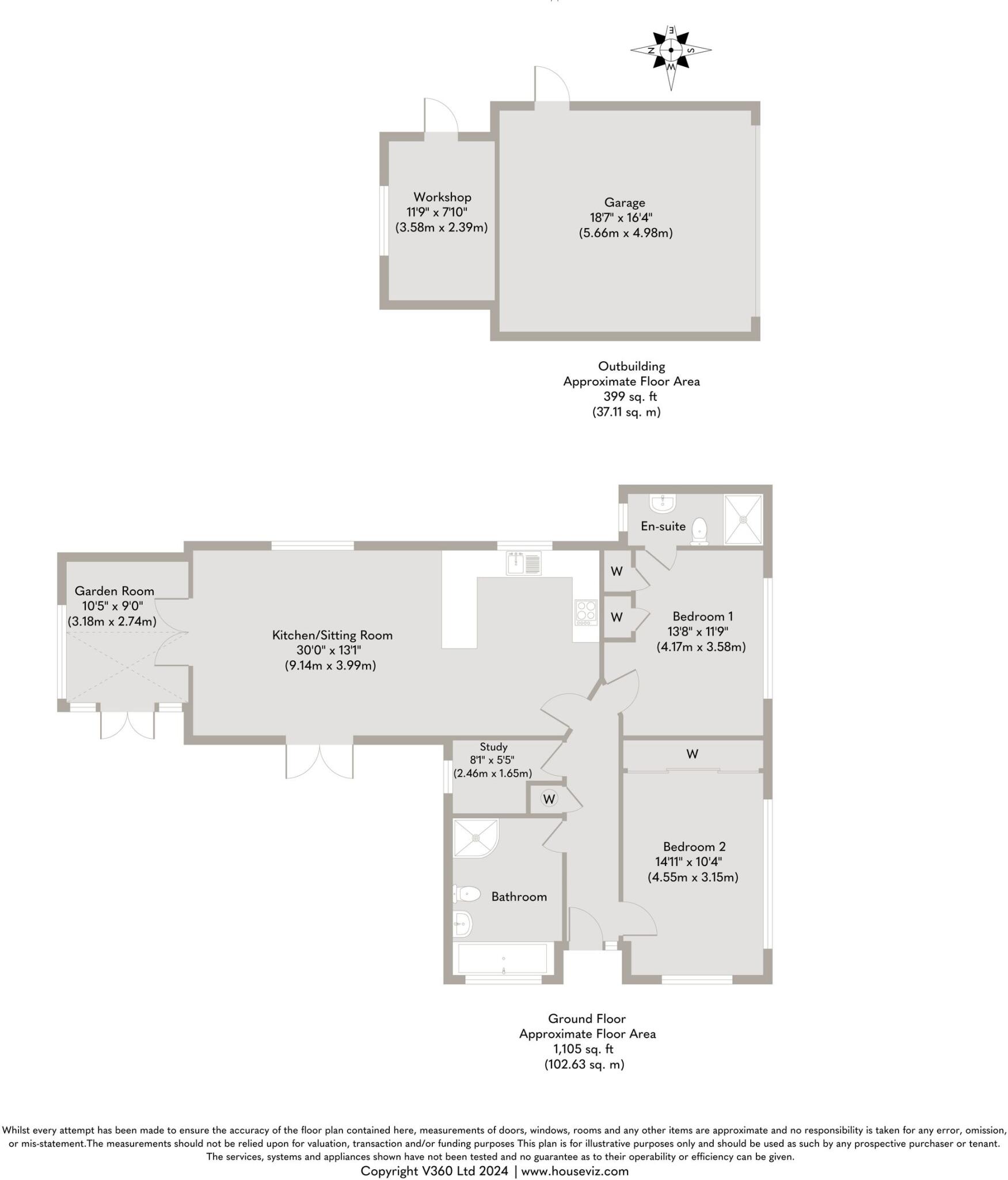Modern Single-Level Living in Heacham floorplan