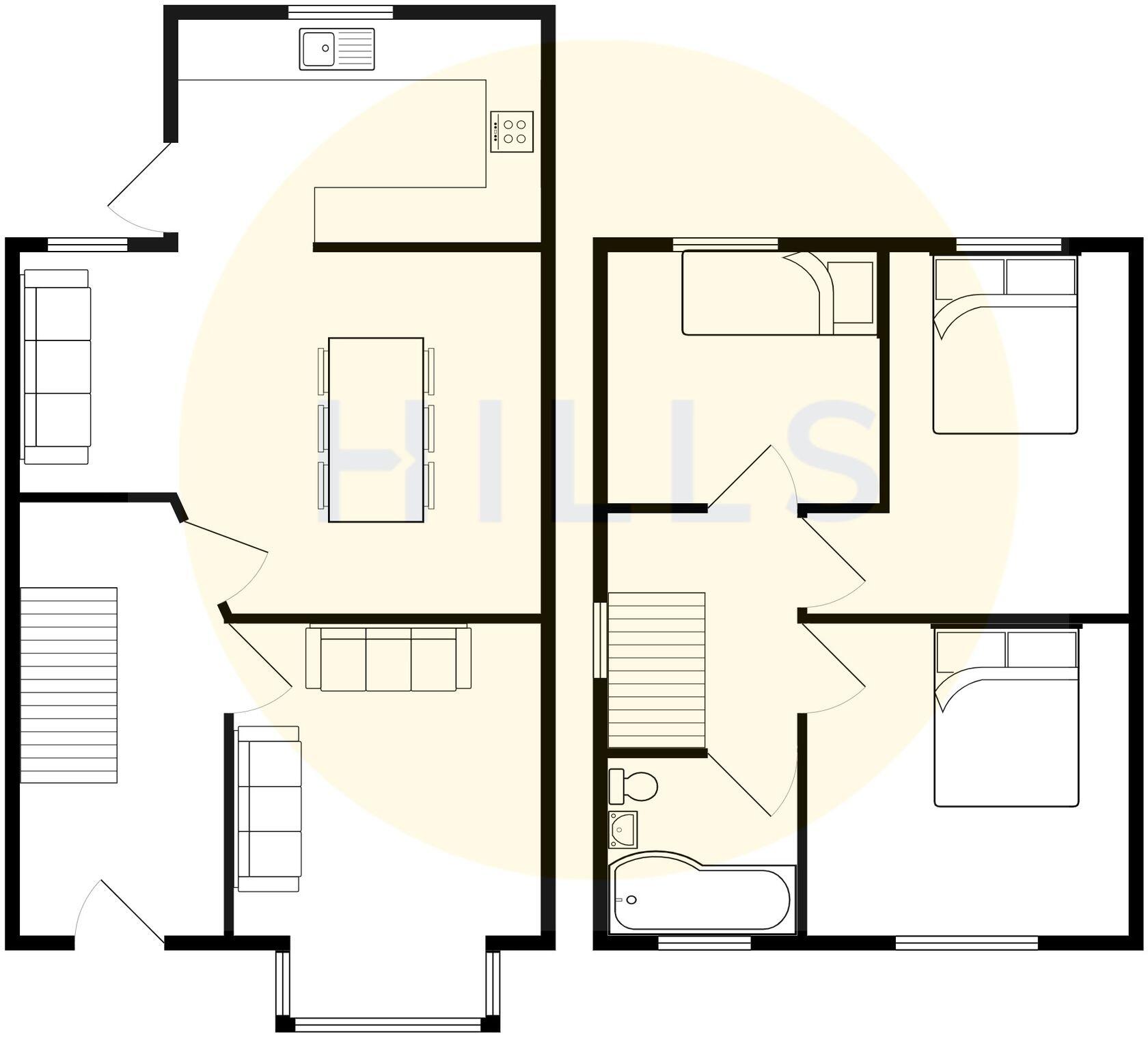 Hayfield Road, Salford, M6 floorplan