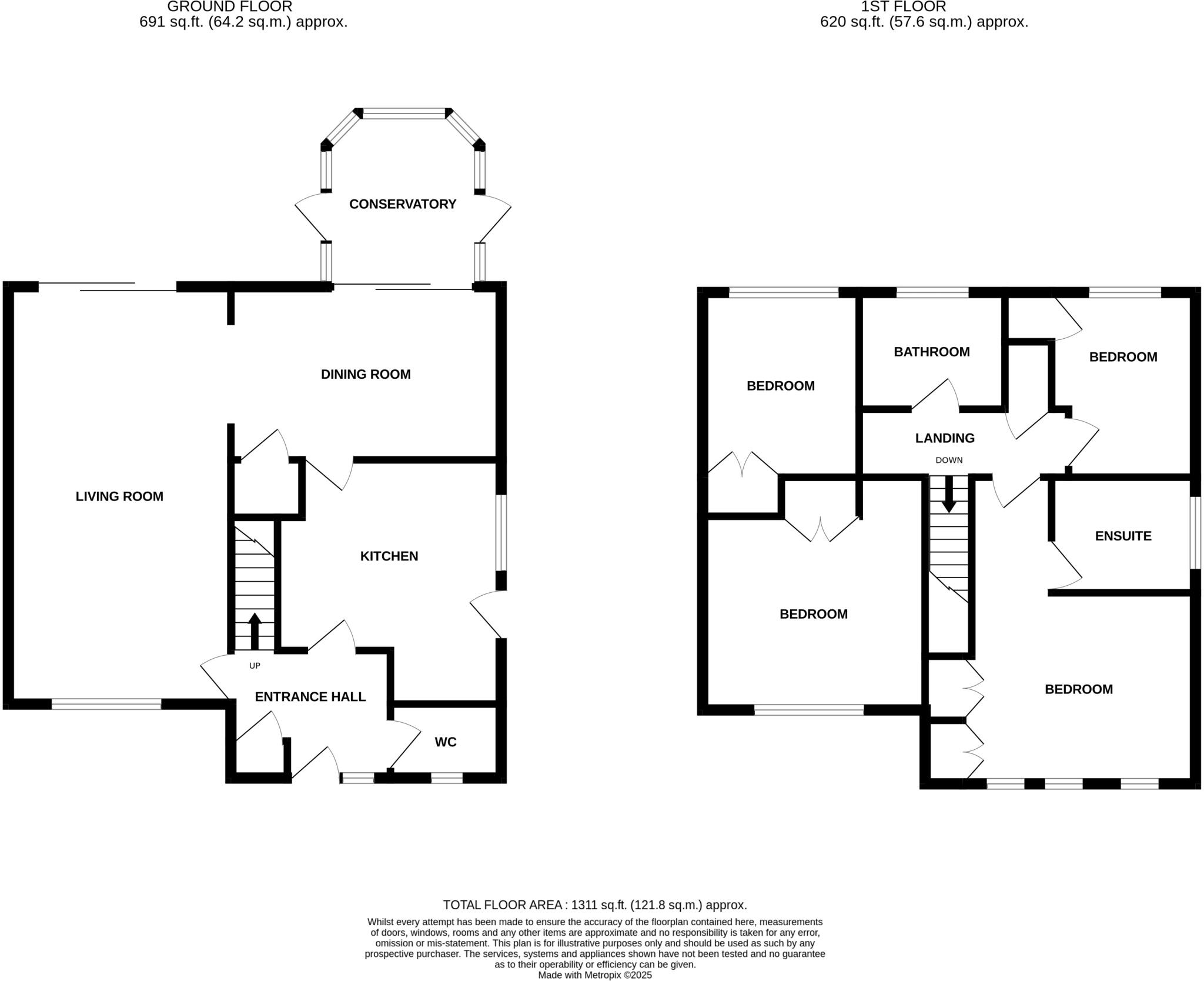 Ferndown Road, Ledbury, Herefordshire, HR8 floorplan
