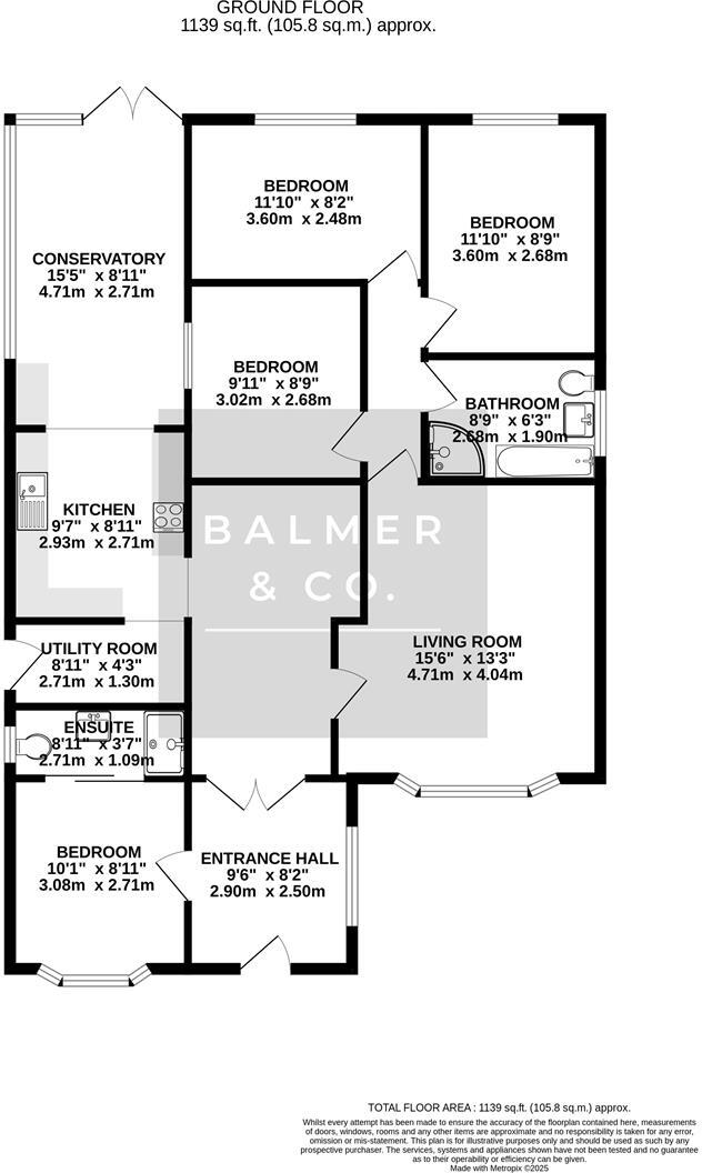 Park Bank, Atherton, M46 floorplan