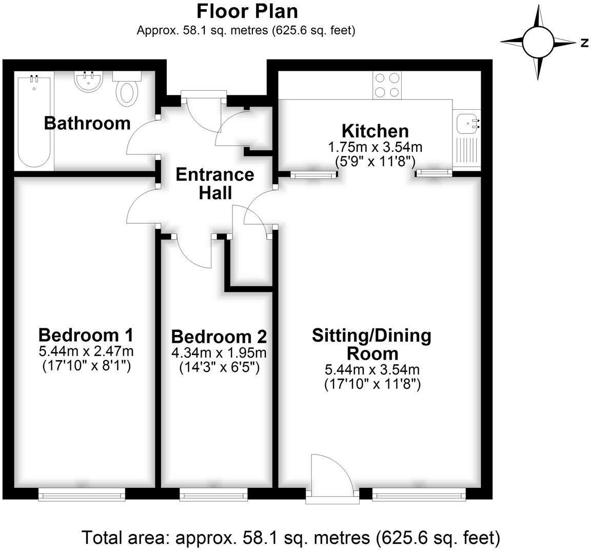 St. Ann Place, Salisbury floorplan