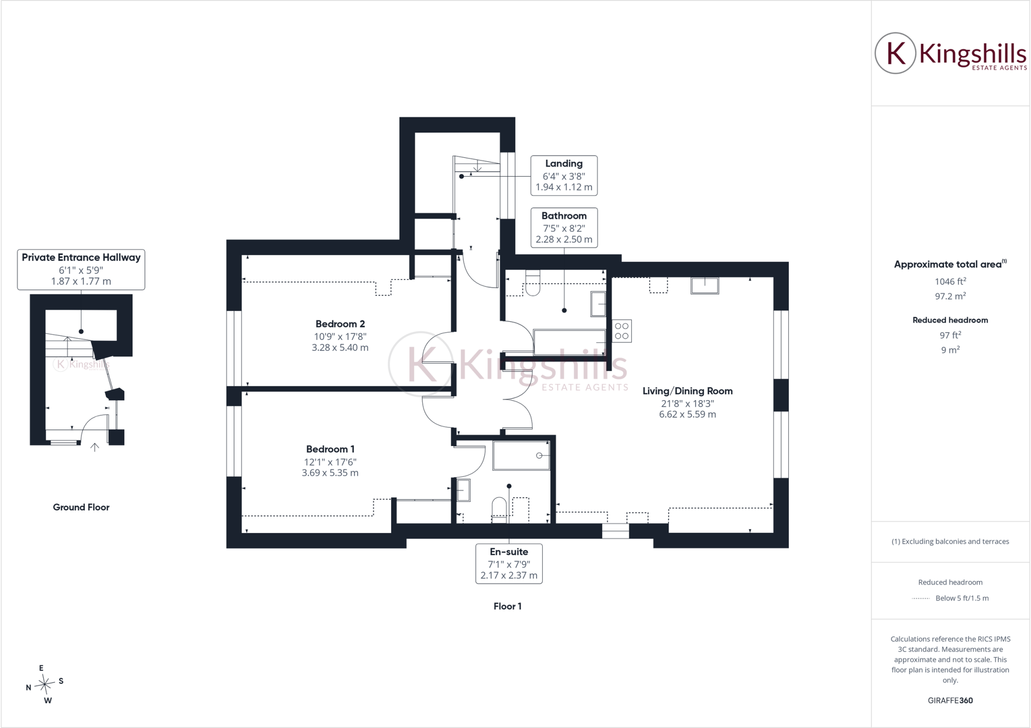 The Old Exchange, New Pond Road, Holmer Green, High Wycombe, Buckinghamshire floorplan