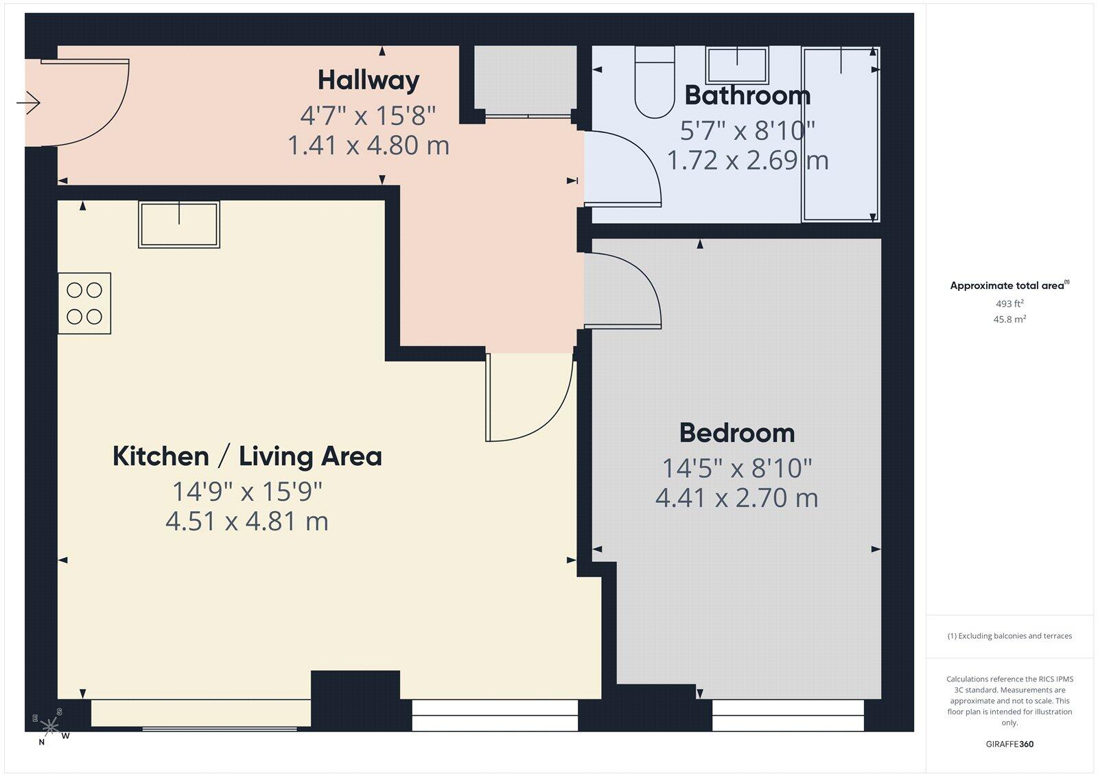 Egypt Road, Nottingham, Nottinghamshire, NG7 floorplan