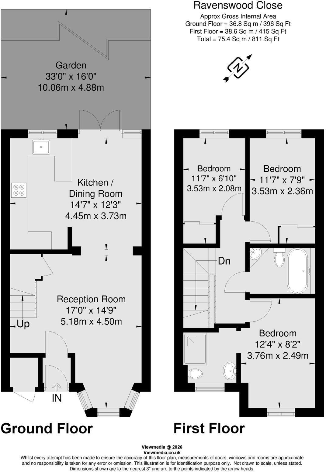 Ravenswood Close, Cobham, KT11 floorplan