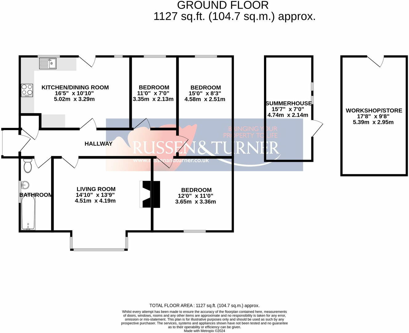 Beacon Hill Lane, Terrington St Clement floorplan