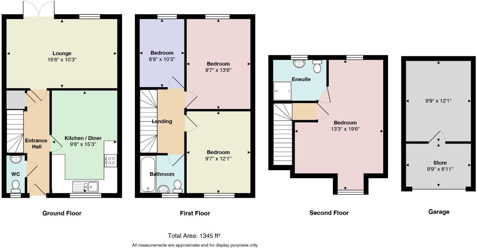 King Eider Gardens, Leighton Buzzard floorplan