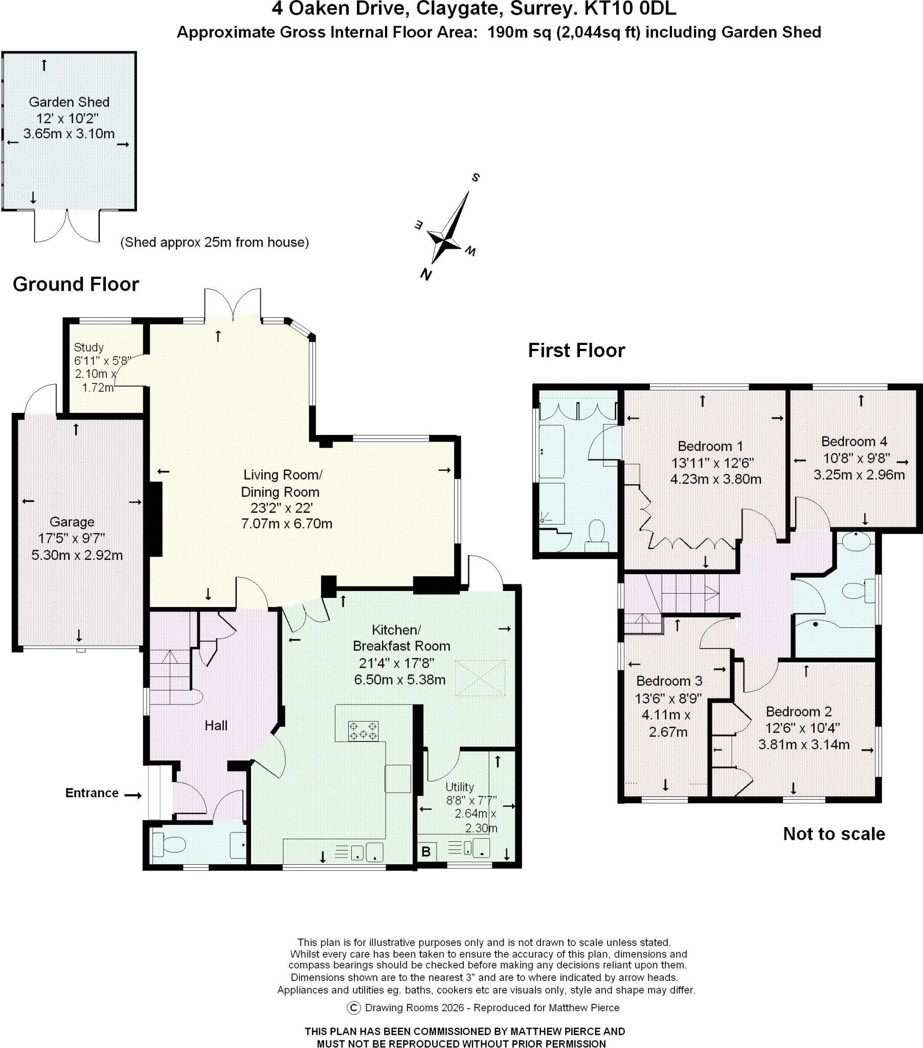 Oaken Drive, Claygate floorplan