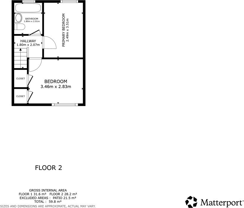 Broadwater Drive, Dunscroft, Doncaster, DN7 floorplan