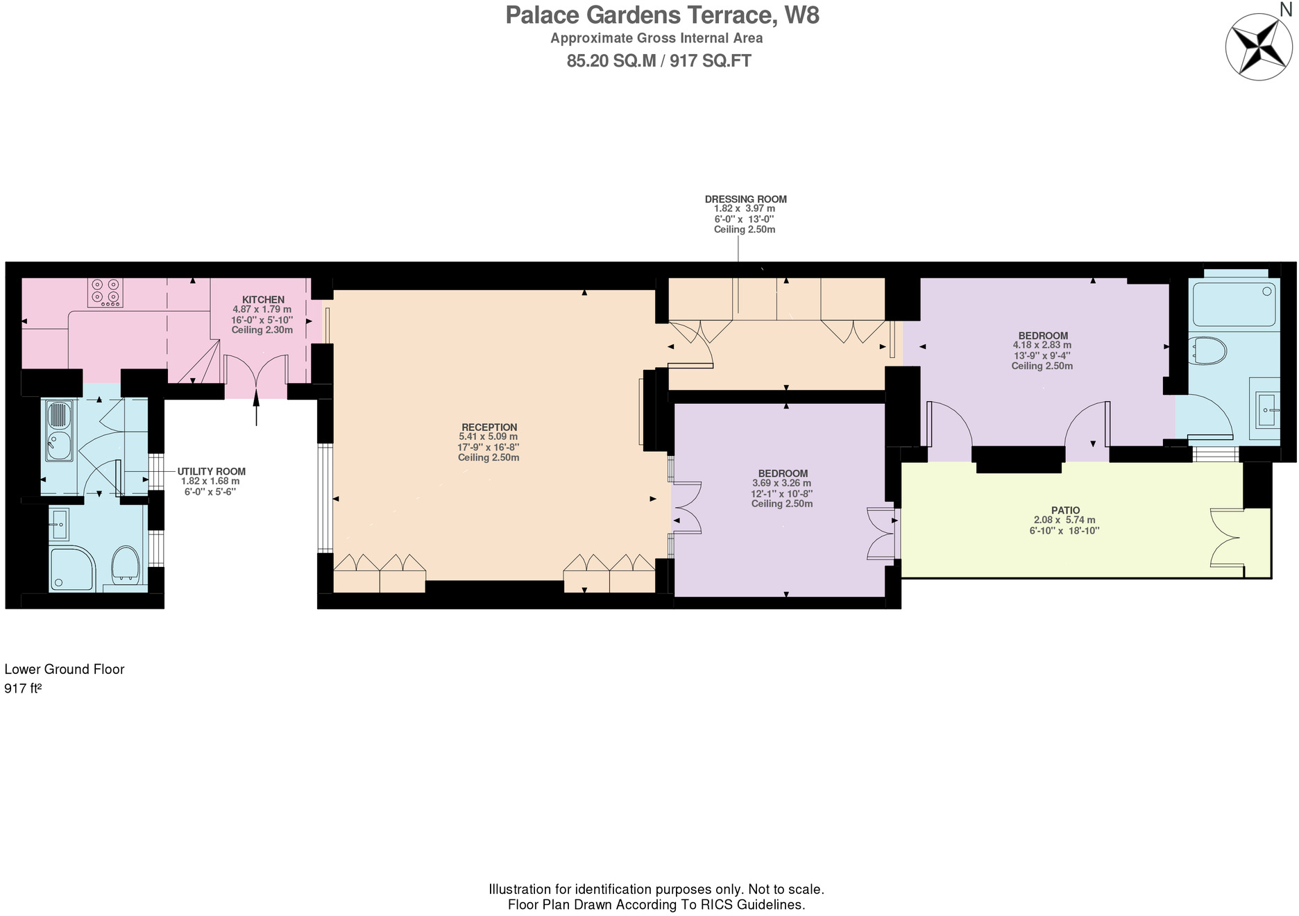 Palace Gardens Terrace, London W8 floorplan
