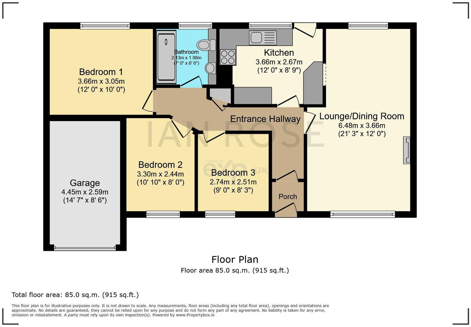 Overend Road, Greysouthen, Cockermouth, CA13 0UA floorplan