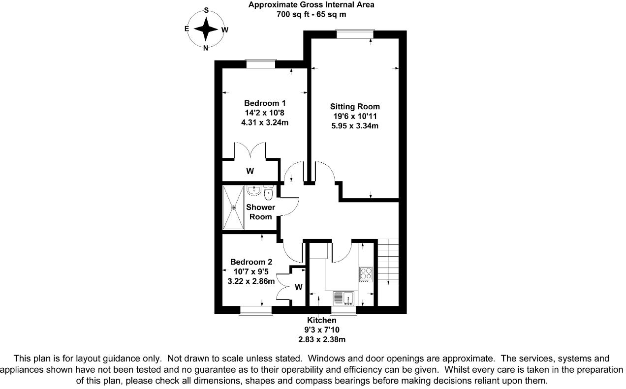 Penns Court, Horsham Road, Steyning, West Sussex, BN44 3BF floorplan