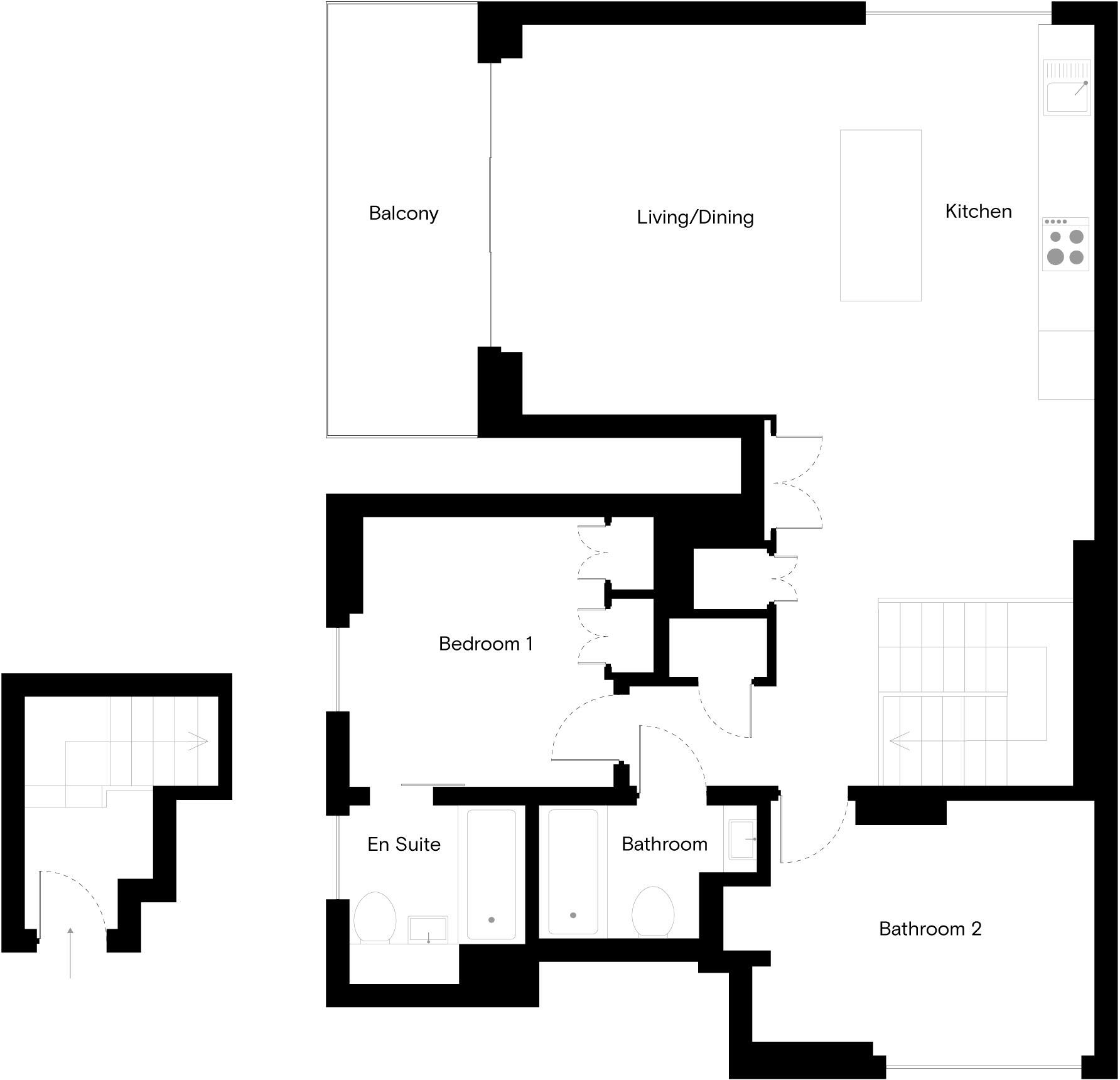 Balfron Tower, St Leonards Road, London, E14 0XU floorplan
