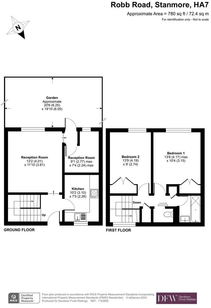 Robb Road, Stanmore, HA7 floorplan