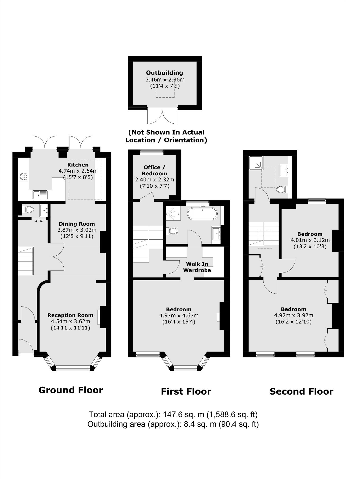 Anley Road, Brook Green floorplan