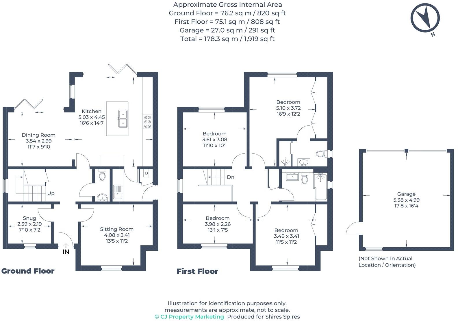 Kynance, Townsend, West Hanney, Oxfordshire, OX12 floorplan