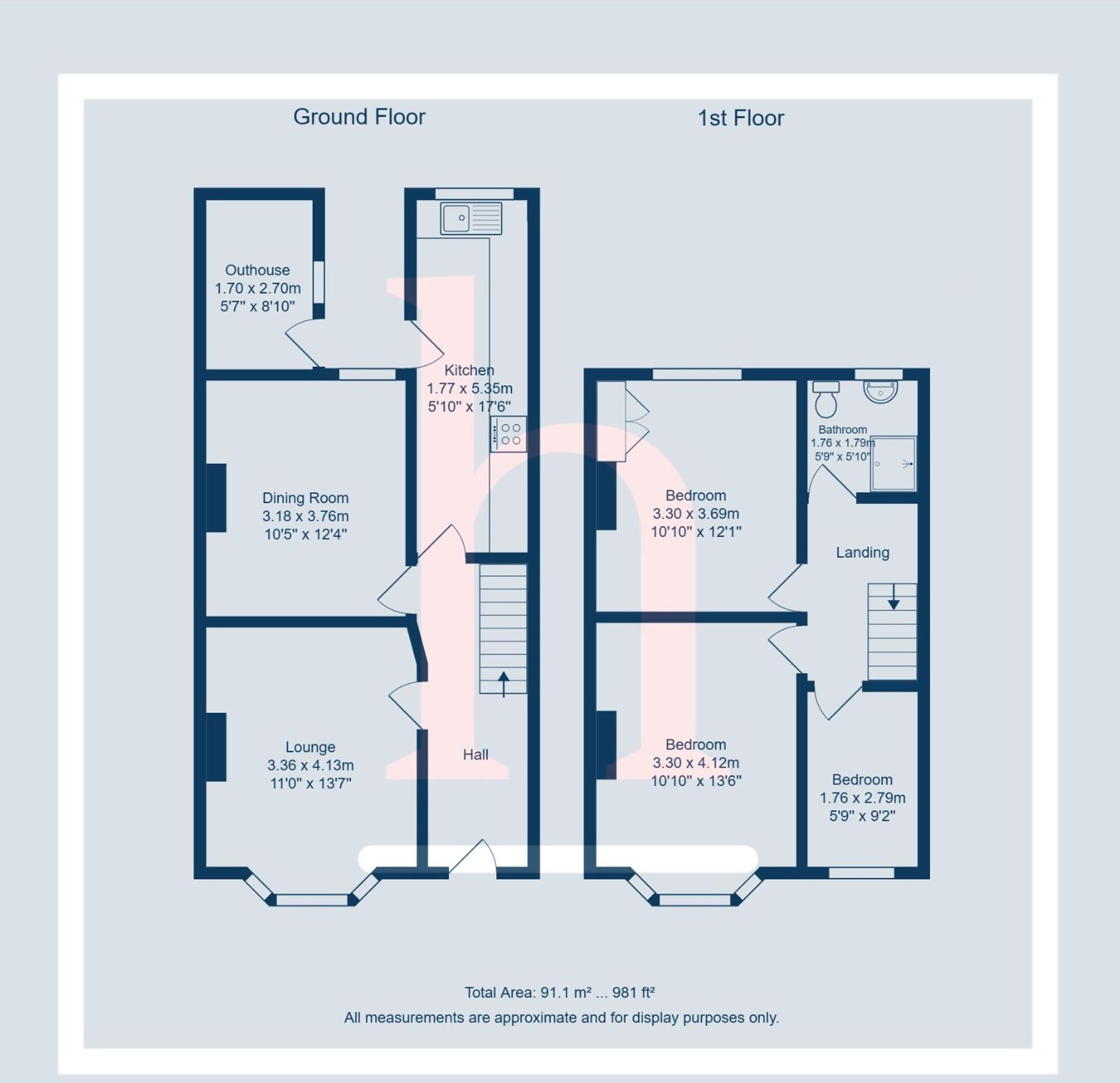 Gorsefield Road, Prenton, CH42 floorplan