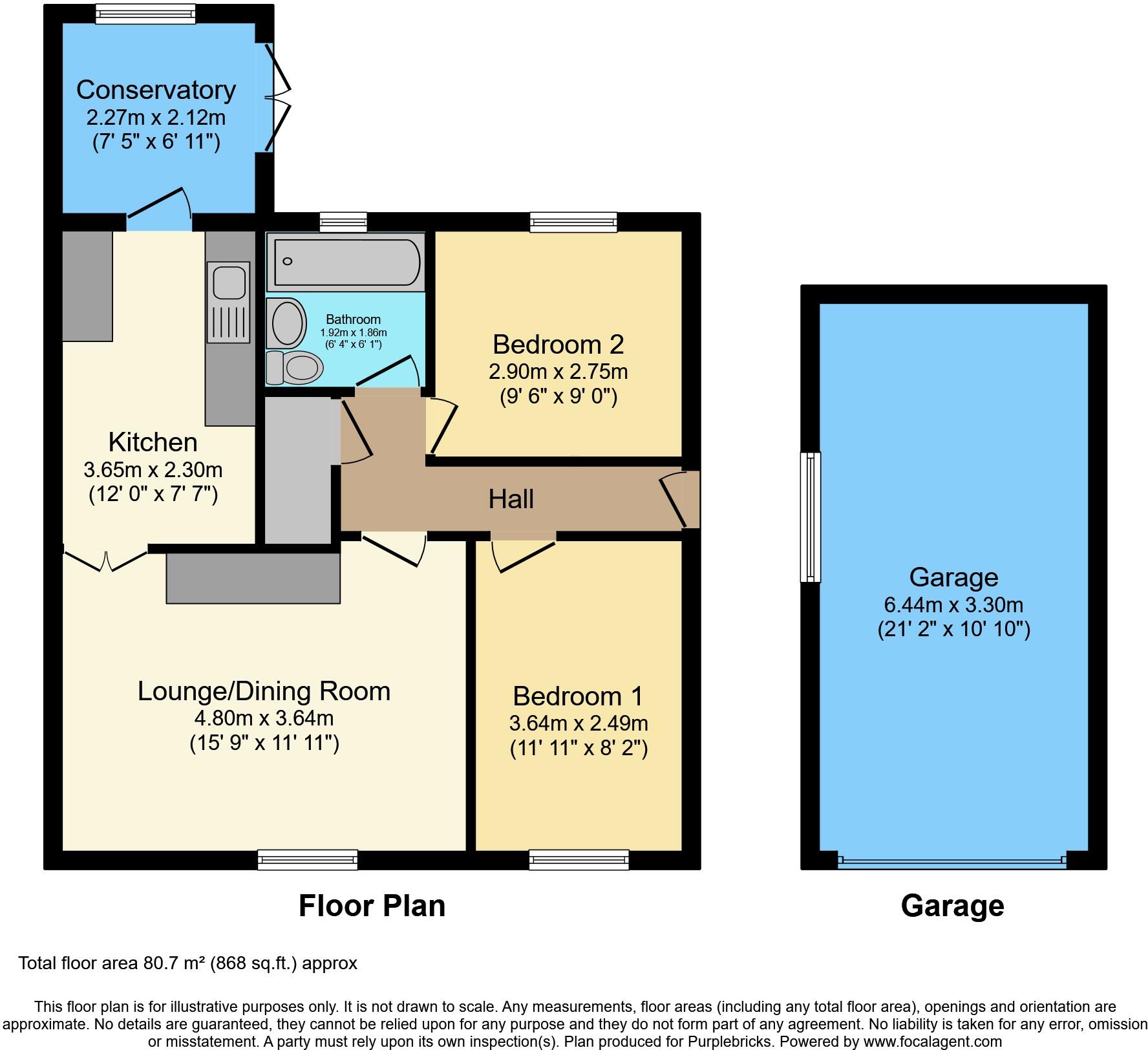 Templars Way, Coalville, LE67 floorplan