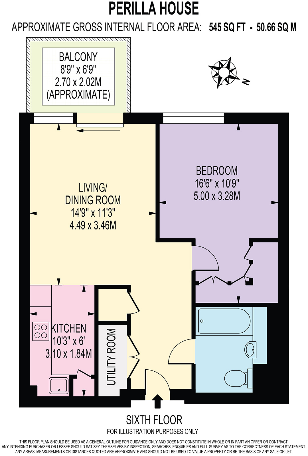 Perilla House, Aldgate, London, E1 floorplan