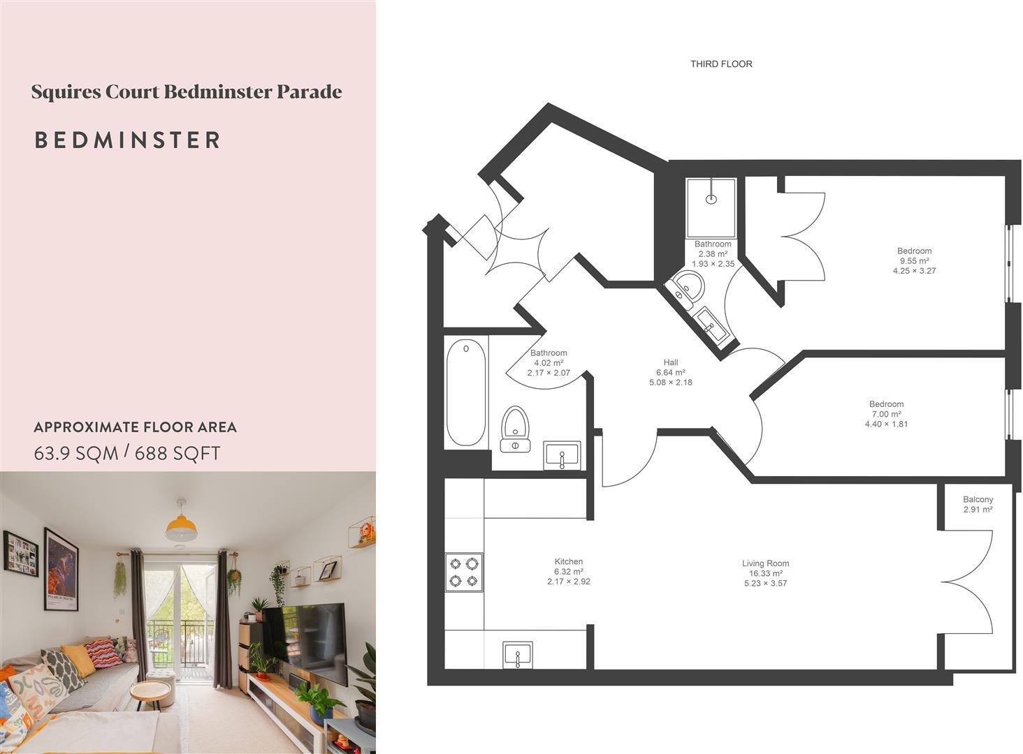 Bedminster Parade, Bedminster floorplan