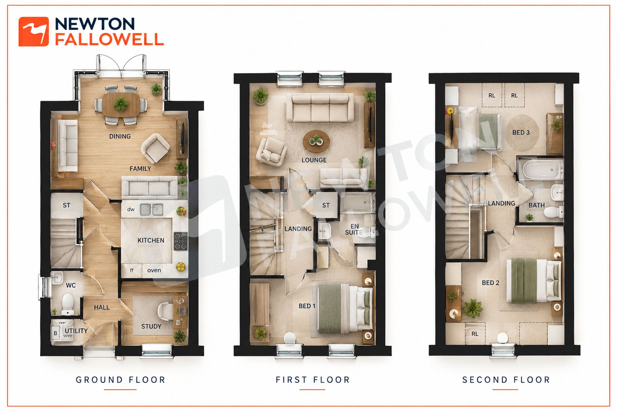 Len Pick Way, Bourne, PE10 floorplan