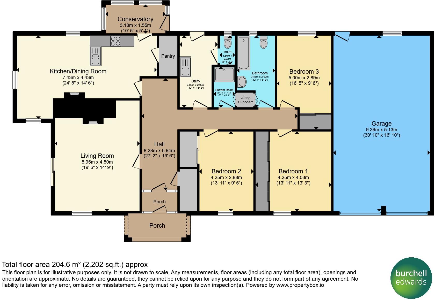Woodyard Lane, Nottingham floorplan