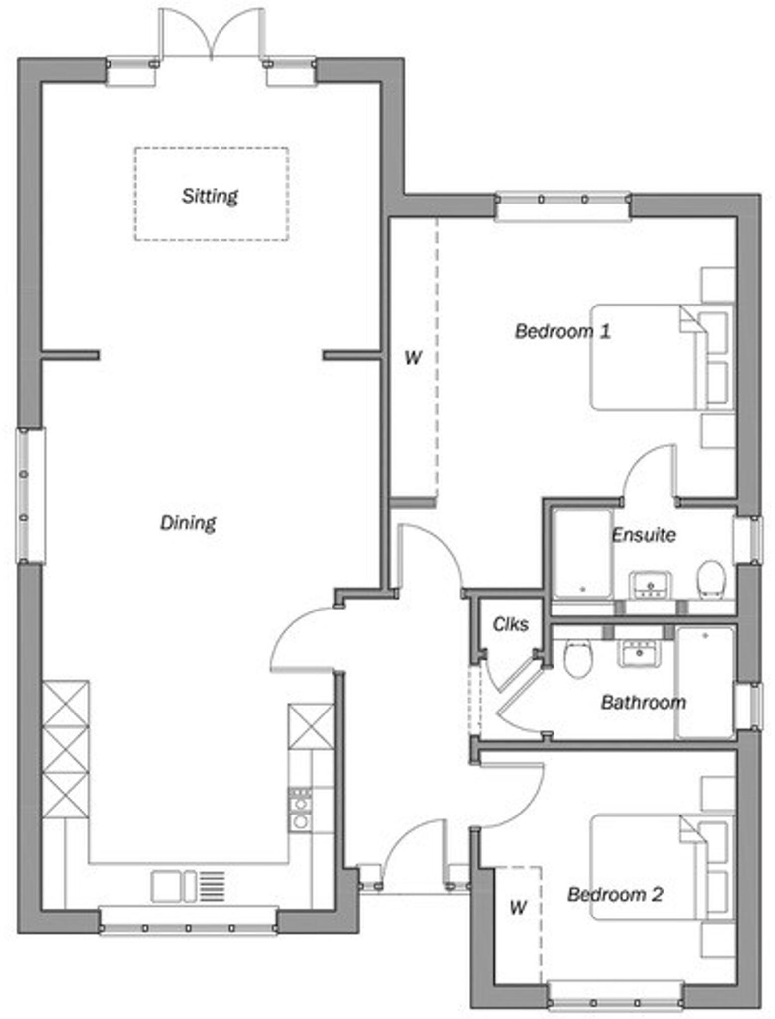 Harriotts Drive, Ashtead, KT21 floorplan