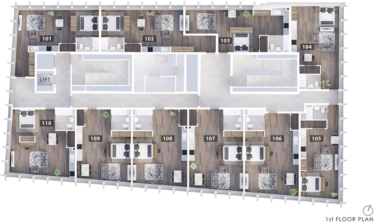 Grand Union floorplan
