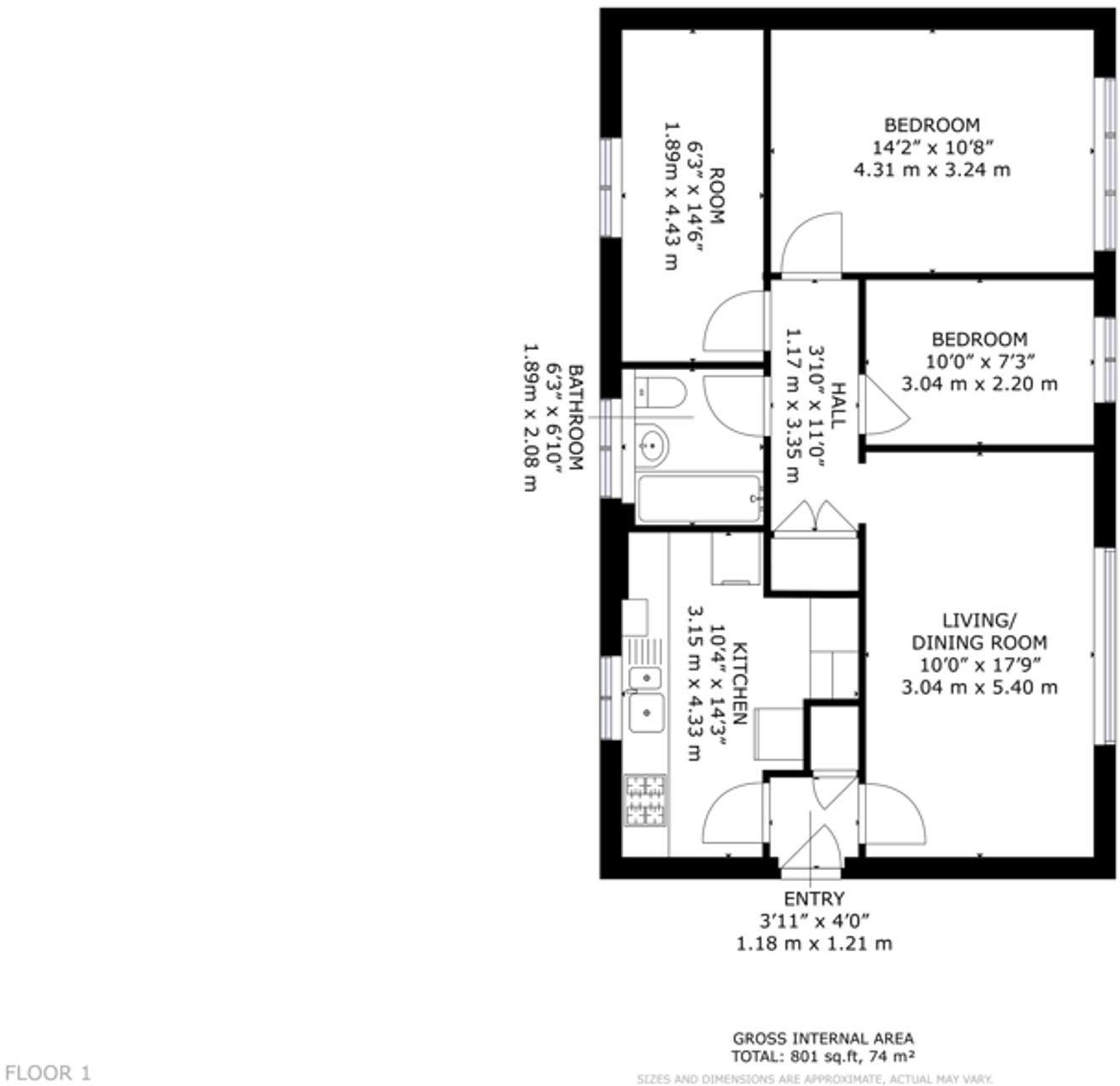 Cockpit Close, Woodstock, OX20 floorplan
