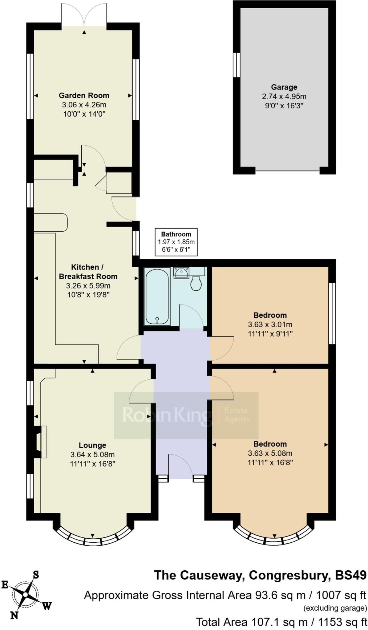 The Causeway, Congresbury, BS49 floorplan